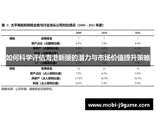 如何科学评估海港新援的潜力与市场价值提升策略